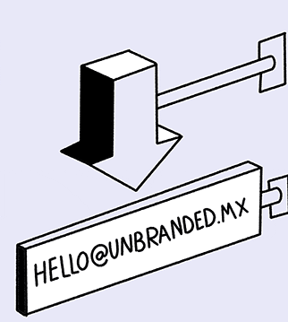 Unbranded dibujo anuncio correo electrónico