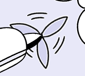 Unbranded animación elice de avión